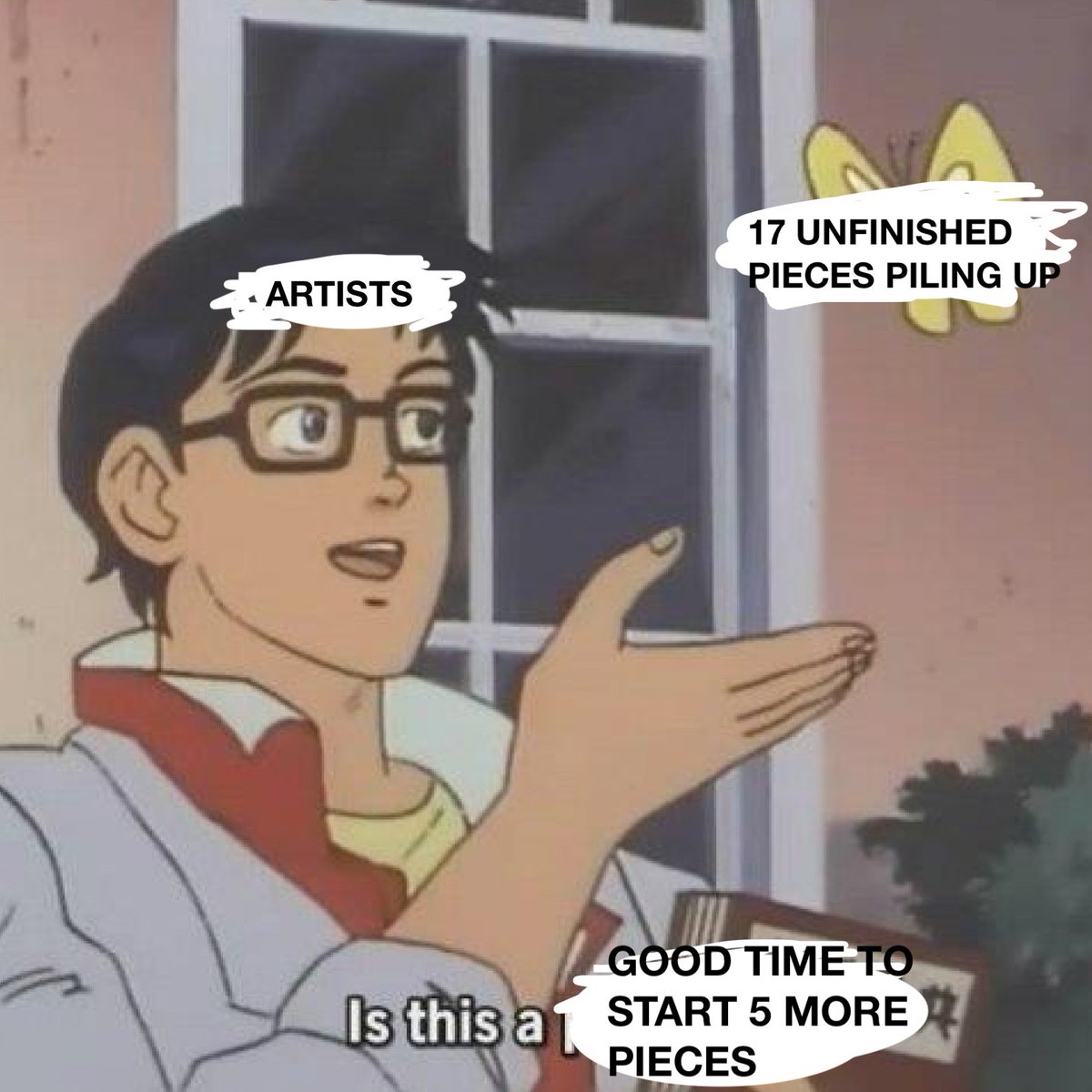 JessAmyArt's tweet image. What can I say