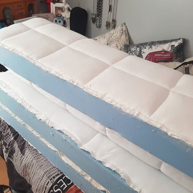 shane_rutter1's tweet photo. My mum's been working hard on the seat foam for us :). I would have destroyed them and the material by now. Thanks mum https://t.co/9fARPbmra4 https://t.co/Xjff3vwjgI