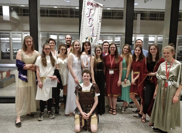 BantLatin's tweet photo. Thank you everyone for an amazing Classics Conference! We had a wonderful weekend full of new friends and great memories! Congratulations everyone!!! #oscc2018 #ClassicsConference @ONClassics @BMarauders https://t.co/N45YromXP6
