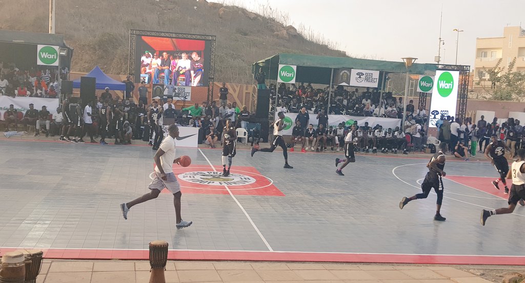 NBA_Africa's tweet photo. .@GorguiDieng takes the floor at the #SEEDHoopForum grand finale with top @seedproject and #NBAAcademy Africa prospects https://t.co/fF1GVkZ5bp