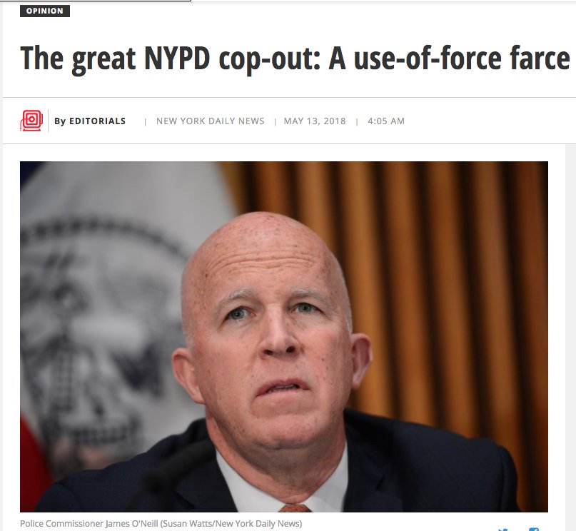 LindaSachs's tweet image. Mystified how #NYPD keeps secret the use of #force STATS by #precinct while @NYC_CCRB publishes on their website #force ALLEGATIONS by precinct. It's an inconsistent interpretation of #50A. City looks foolish, public is  a pawn, transparency is baloney. 

nydn.us/2IbLtA9