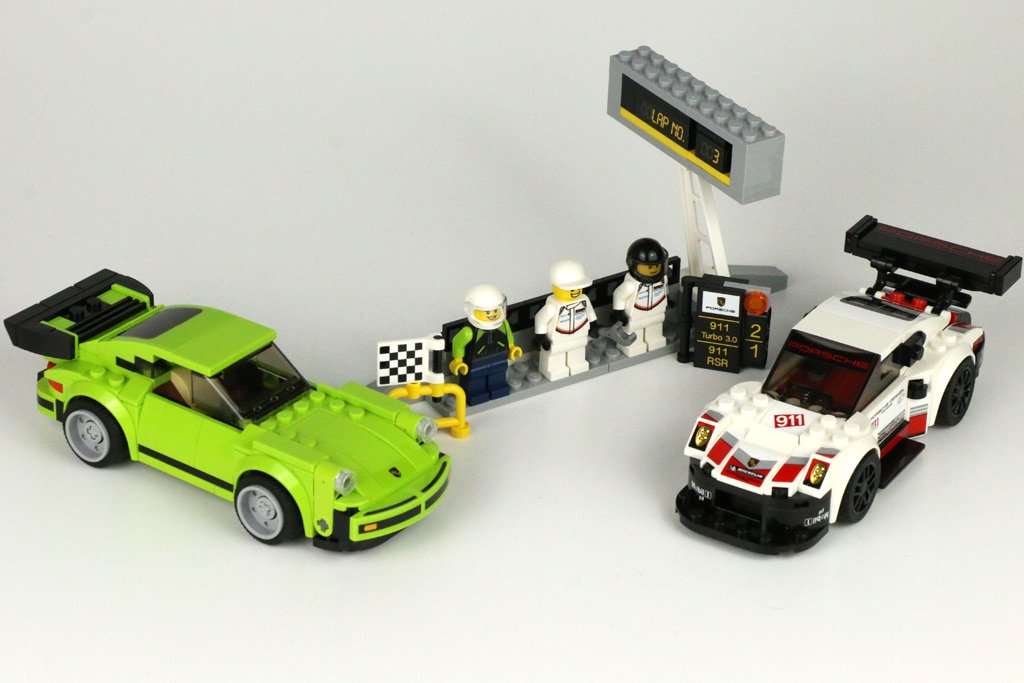 lego speed champions porsche 911 rsr and 911 turbo 3.0 75888