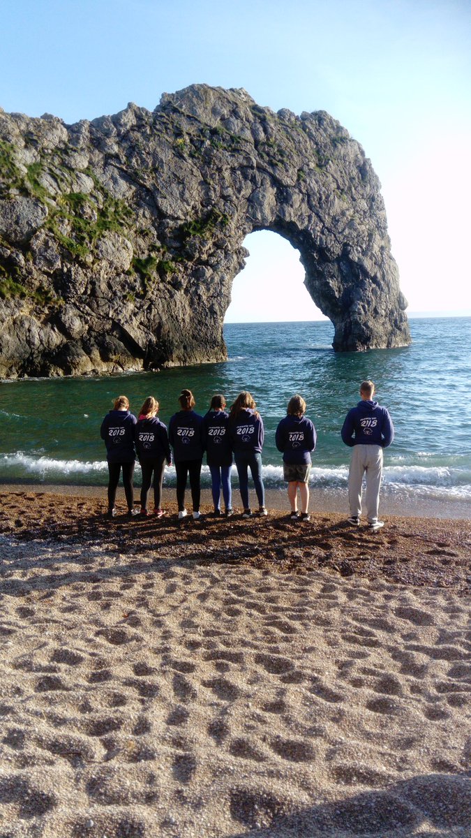 SpringsAcadPE's tweet photo. Great way to end another fab day of kayaking, archery, giant swing and raft building @PGLTravel #osmingtonbay by visiting Durdle Door. https://t.co/4u34rXouGm