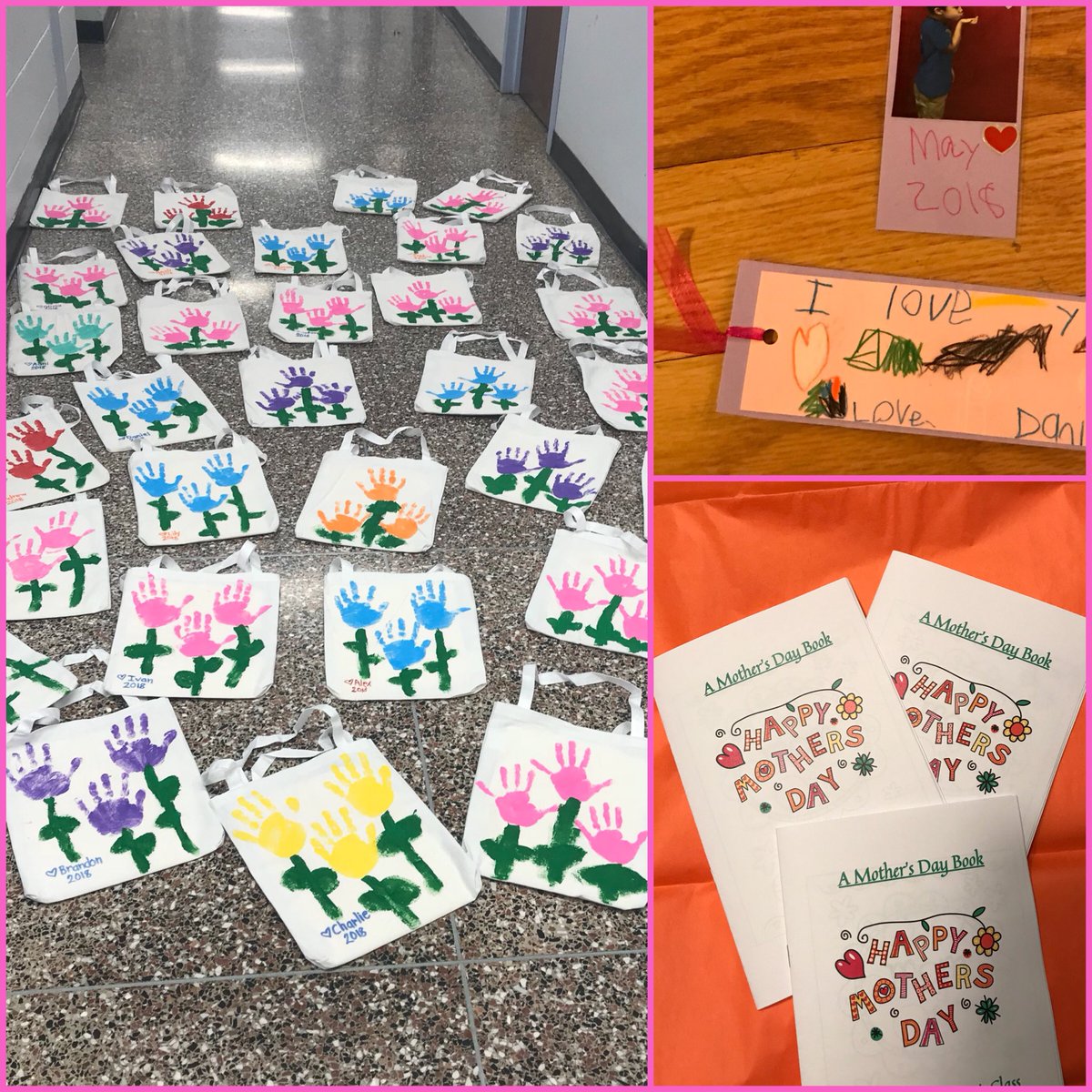 violakinder1's tweet photo. Happy Mother’s Day.  We hope all the moms enjoy the beautiful gifts the children made. 🌼💜🌸.  @ViolaAchieves https://t.co/VCP2q5cAY7