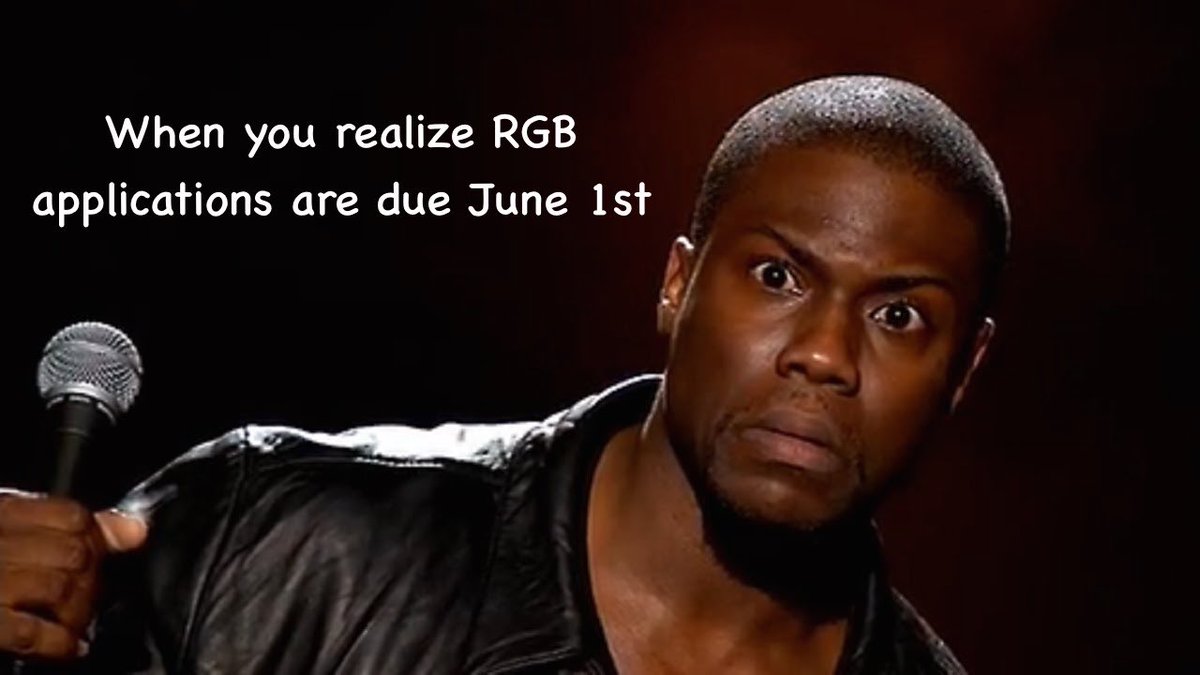 CHUSYPresident's tweet photo. friendly reminder that there are 18 days till RGB applications are due :) https://t.co/0BLhZcJCYD