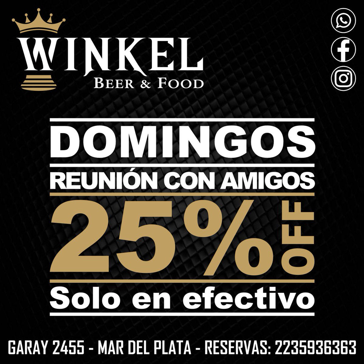 WinkelBeer's tweet photo. Para los DOMINGOS, algo que no podes dejar pasar... https://t.co/QH3E95Ki5o