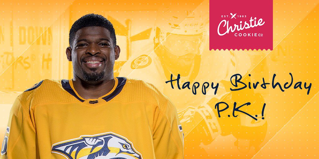 Happy birthday, <a href="/PKSubban1/">P.K. Subban</a>! 🎈