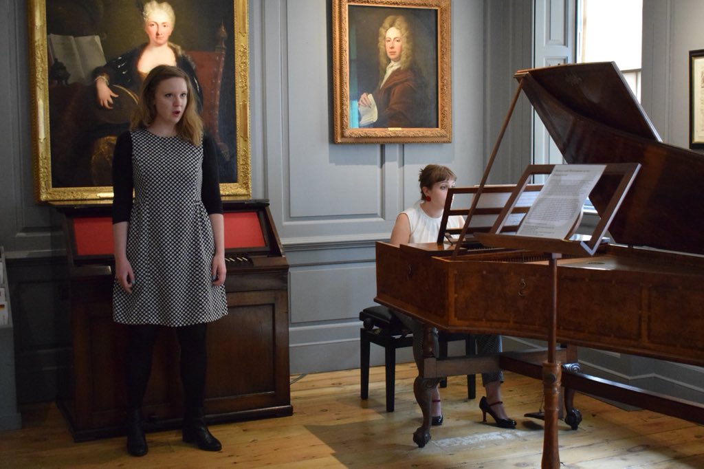 JamesOHP's tweet photo. On Friday afternoon as part of our continuing involvement in #EuropeanOperaDays @Operaeuropa - @Miriam_Verghese for #OHPInspire @operahollandpk took #OHPYA @emma_stannard & @JulianeGallant and gave an unannounced #Handel recital @HandelHendrix #London #opera - film to follow. https://t.co/EprCyZzhKO