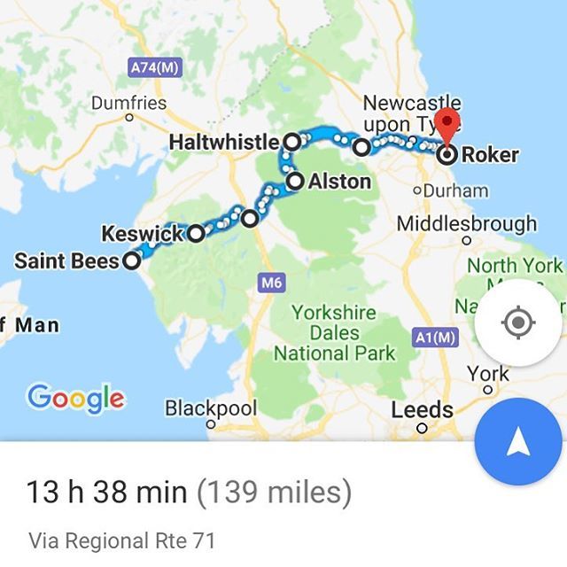 I’ve been off the bike for a few days with a tweak in my groin and a torn thigh muscle.. I’ve just one week to recover before I aim to cycle 140 miles coast to coast in a day raising money on behalf of @northbardrinks for <a href="/stgemmashospice/">St Gemma's Hospice</a> - please sponsor me or share this po…