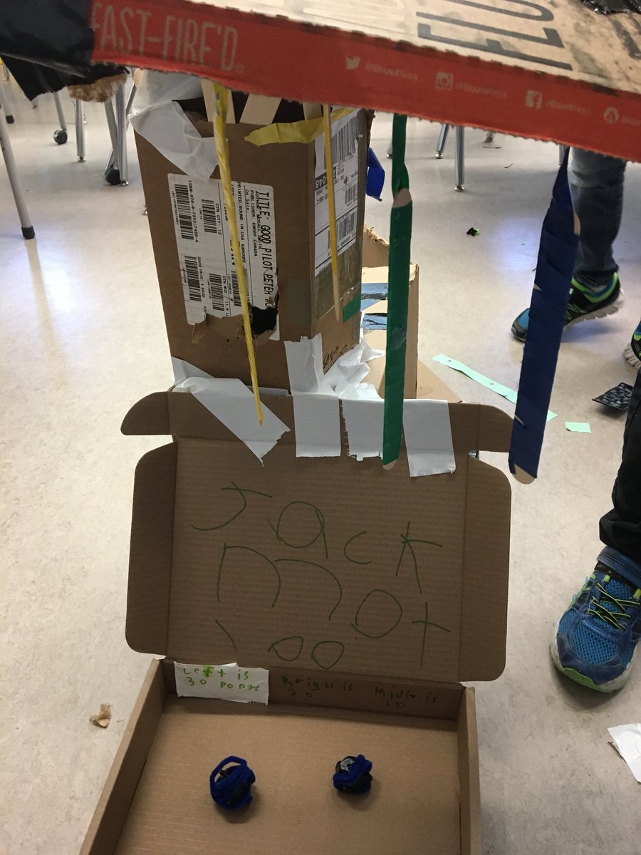CodedMindsCAN's tweet photo. Reverse engineer Caine’s Arcade. Make the tools and throwing apparatus first, then build the arcade game. This Changed the outcomes. #cainesarcade @CainesArcade #Innovators #stemaker #yycschools #cbe @SuzannePresinal https://t.co/3jsoCaEXWX