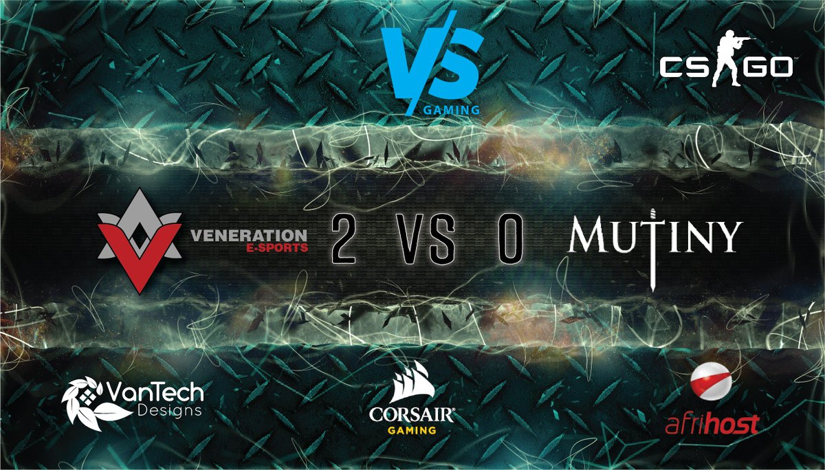 VenerationSA's tweet photo. Our CS:GO team takes down Mutiny and 4KEN in their @VSGamingWorld clashes to top the log with 1 loss vs SVRN.

They'll now be promoted to Premier Division, GG WP

@nukeMcsgo @b0n3r_cs @CSGOJordanL @secret_cs_ https://t.co/qfWNsxe8IB