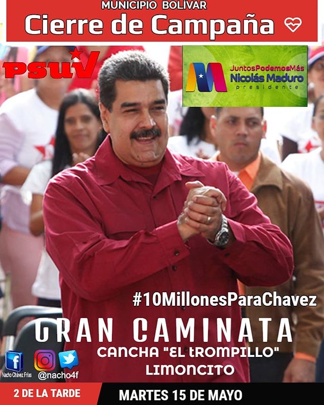 nacho4f's tweet photo. #10MillonesParaChavez https://t.co/5zeoZcOWI8 https://t.co/dkpizxjKCN