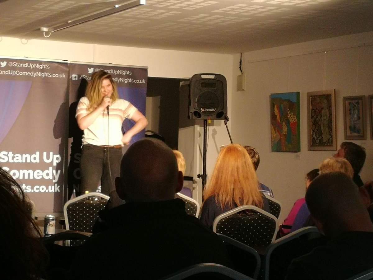 CompassComedy's tweet image. What's funnier than the murder rate? Not much the way Chantel Feduchin-Pate talks about it #comedy #Ickenham #ruislip #Hillingdon #comedycompass