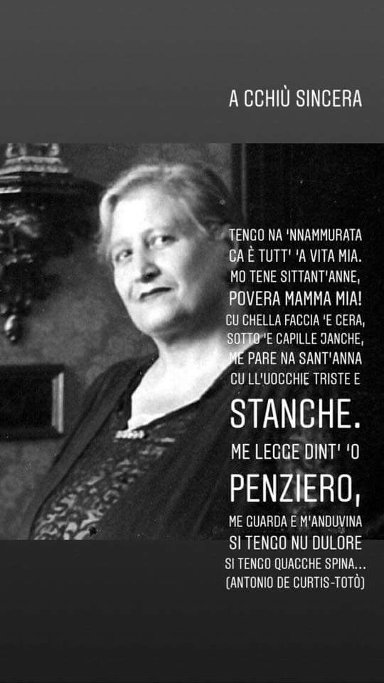 Toto Official Questa E La Poesia Che Mio Nonno Dedico Alla Sua Mamma