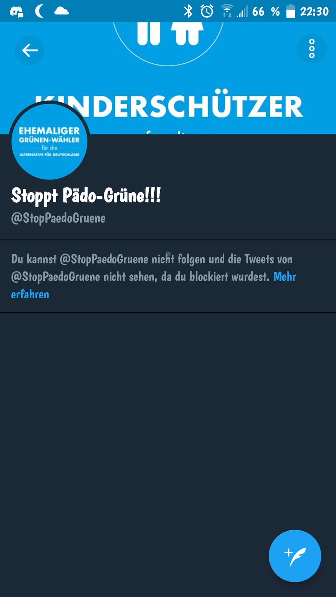 MaxxxDampf's tweet photo. yesss, ich habs endlich auch auf irgendeine blockliste geschafft ohne jemals mit dem account interagiert zu haben. bin ich jetzt berühmt 🤔? ich fühle fast schon ein bisschen fame :)
#reconquistaInternet 
#blockdichinsknie
#HatersGonnaHate https://t.co/wpBUXqB0gI