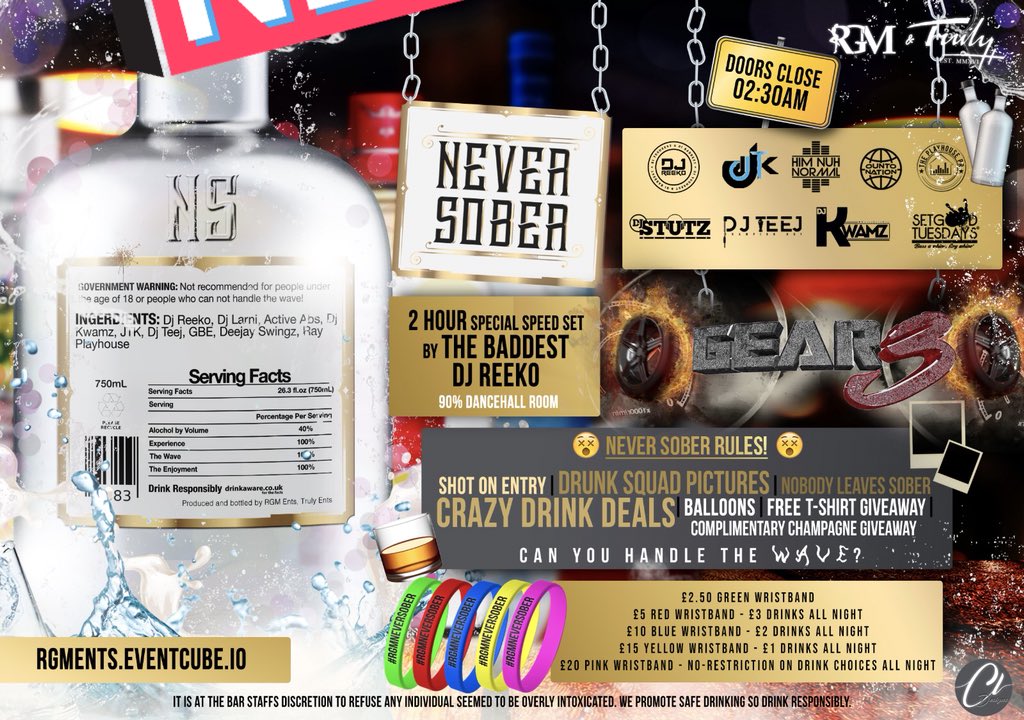 island_dre's tweet photo. Here we have it folks... the DJ line up is here.. and you can’t say @RGMents never hold you down!! 😭 ITS A BIT MAD. 
#RGMNeverSober 

Link: https://t.co/yG7lOMHmZg https://t.co/EKQObYZrcW