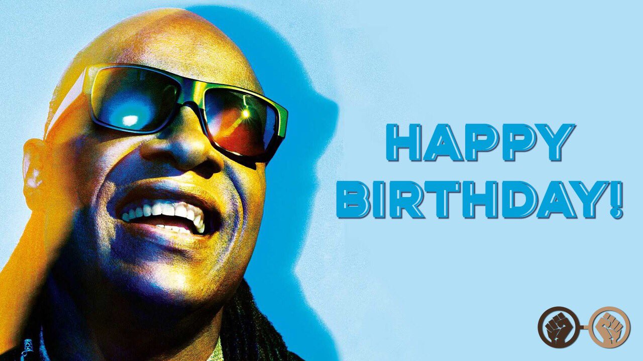 Happy birthday, Stevie Wonder! The legendary musician turns 68 today! 