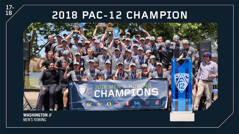 pac12's tweet photo. @UW_Rowing won 9 out of 10 total events at the #Pac12Row Championships to capture back-to-back Conference titles! Recap: https://t.co/Gx3vNty0vl https://t.co/d6tKxw3B20