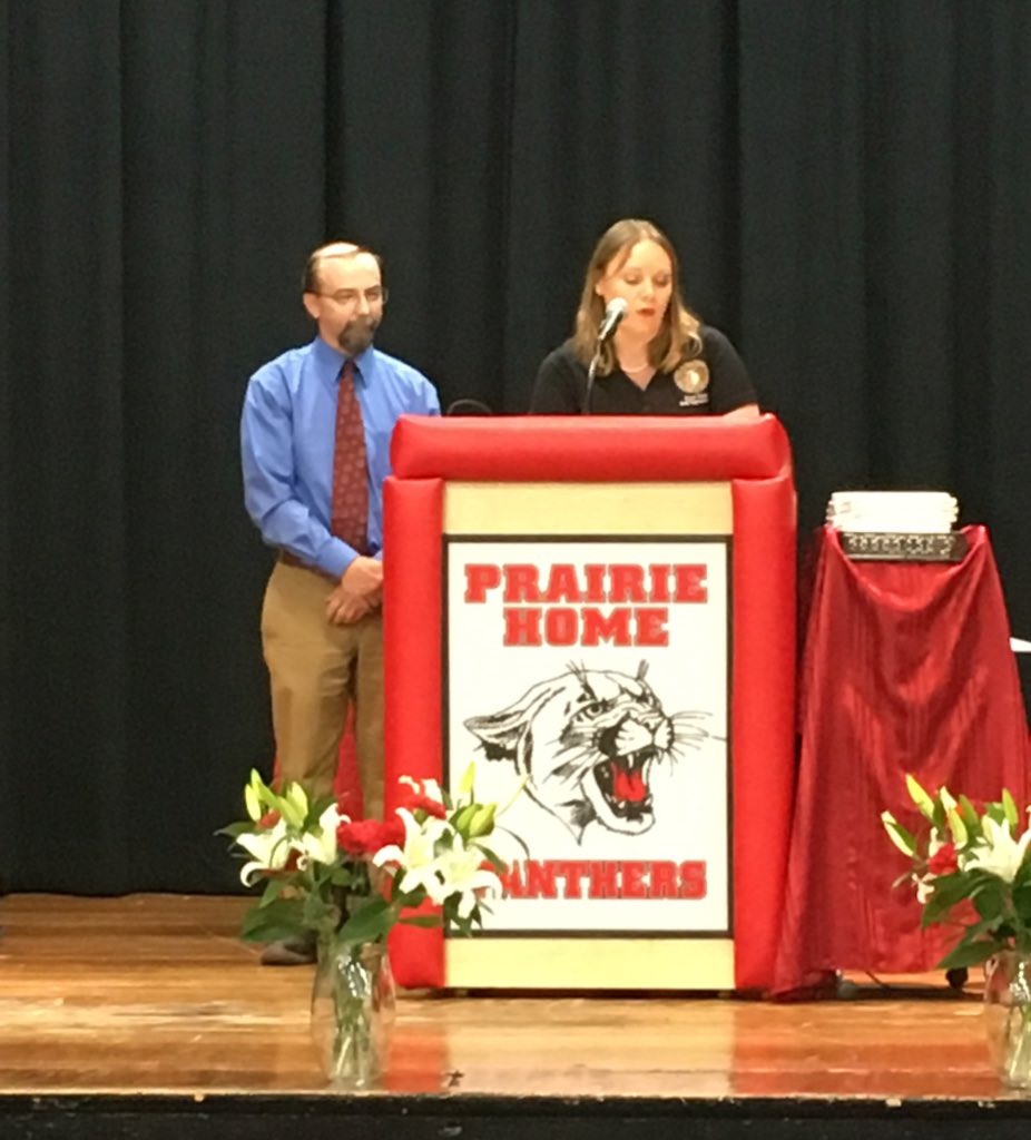 Congratulations 2018 Graduates, Prairie Home R-V School <a href="/SportsPrairieH/">Prairie Home Sports</a> - and beautiful commencement speech Dean Barker, who received a standing ovation for his 24 years of service to the district and begins his retirement #Graduation #TeacherAppreciationMonth #District50