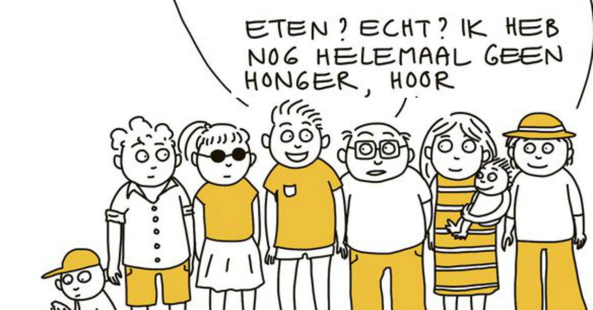 Met z'n allen op vakantie, wat kan er misgaan? Tekencolumn van <a href="/renskedegreef/">Renske de Greef</a> nrc.nl/nieuws/2018/05…