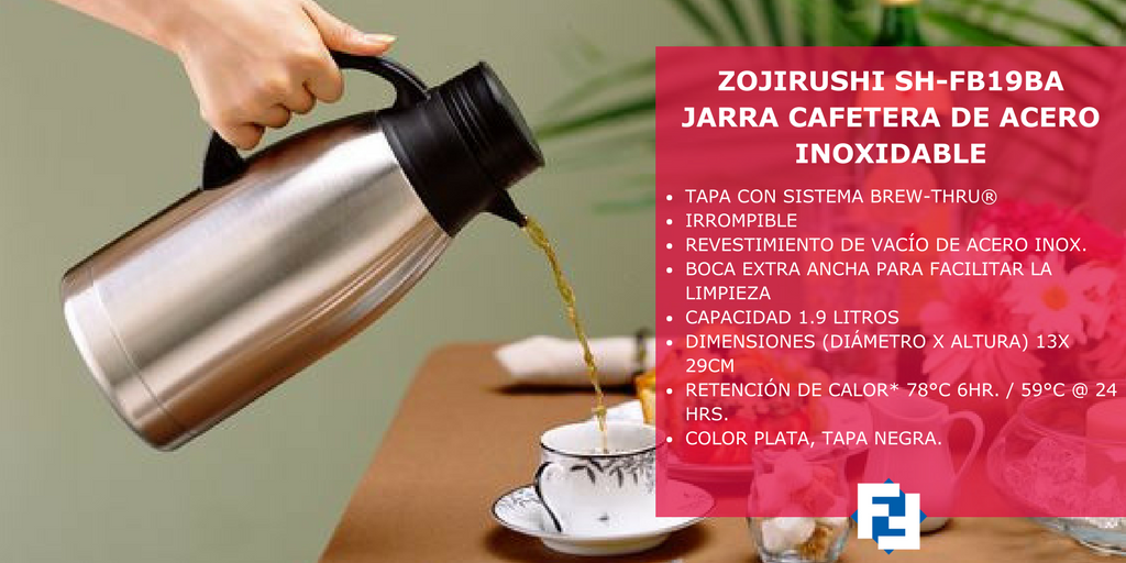 Ferbaq_oficial's tweet photo. ¡EXCELENTE RETENCIÓN DE CALOR PARA TU CAFÉ CON LA JARRA #ZOJIRUSHI!
Para tus juntas, conferencias y más.
Obtén la tuya ¡YA! 👉 https://t.co/jbST0RtVea 
#Ferbaq #DistribuidorOficial @ZojirushiUSA https://t.co/LWqxnnDH4R