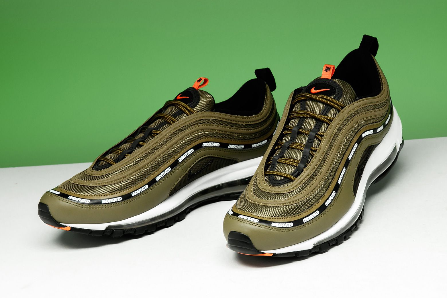 olive undefeated air max 97