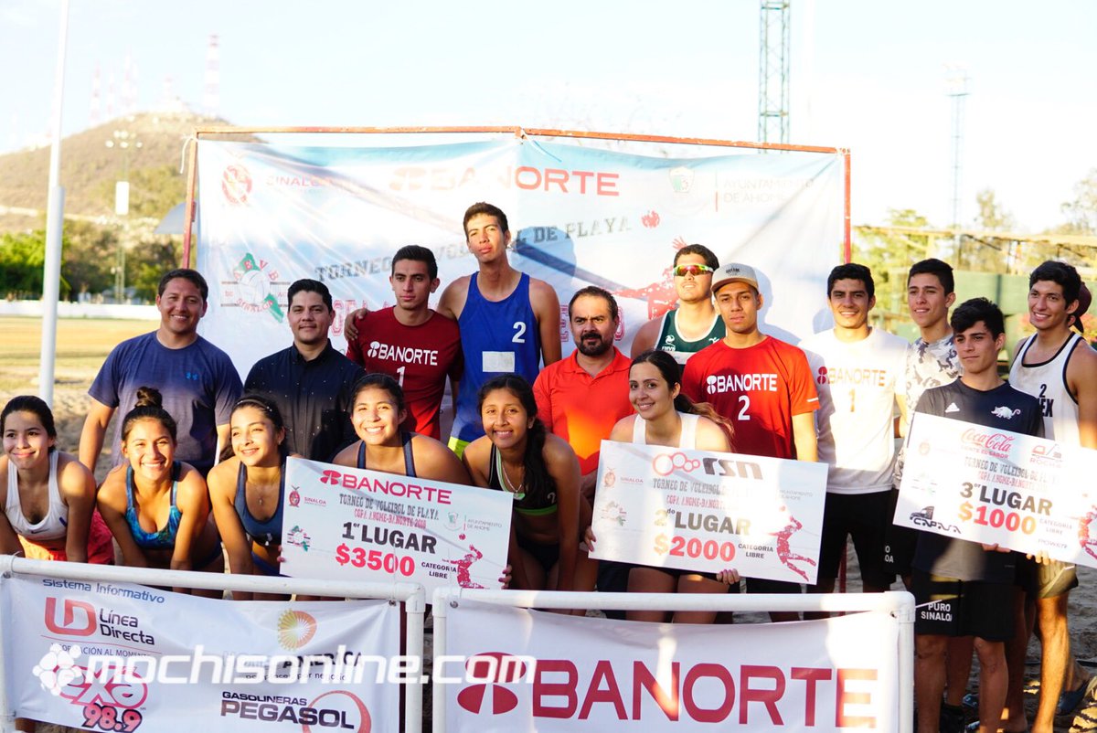 mochisonline's tweet image. Finaliza la “Copa de Voleibol de Playa Ahome 2018”, 🏐🏝 y premian a lo mejor de los equipos que participaron. Estuvimos ahí para traerte la mejor galería del evento.

En la próxima edición de #mochisonline los resultados y cientos de fotos.

¡Estamos en línea!