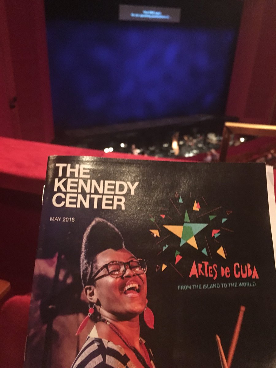 NFESMusic's tweet photo. So much going on at the Kennedy Center this weekend! #ArtesDeCuba #CandideDC https://t.co/nUsjB17umF