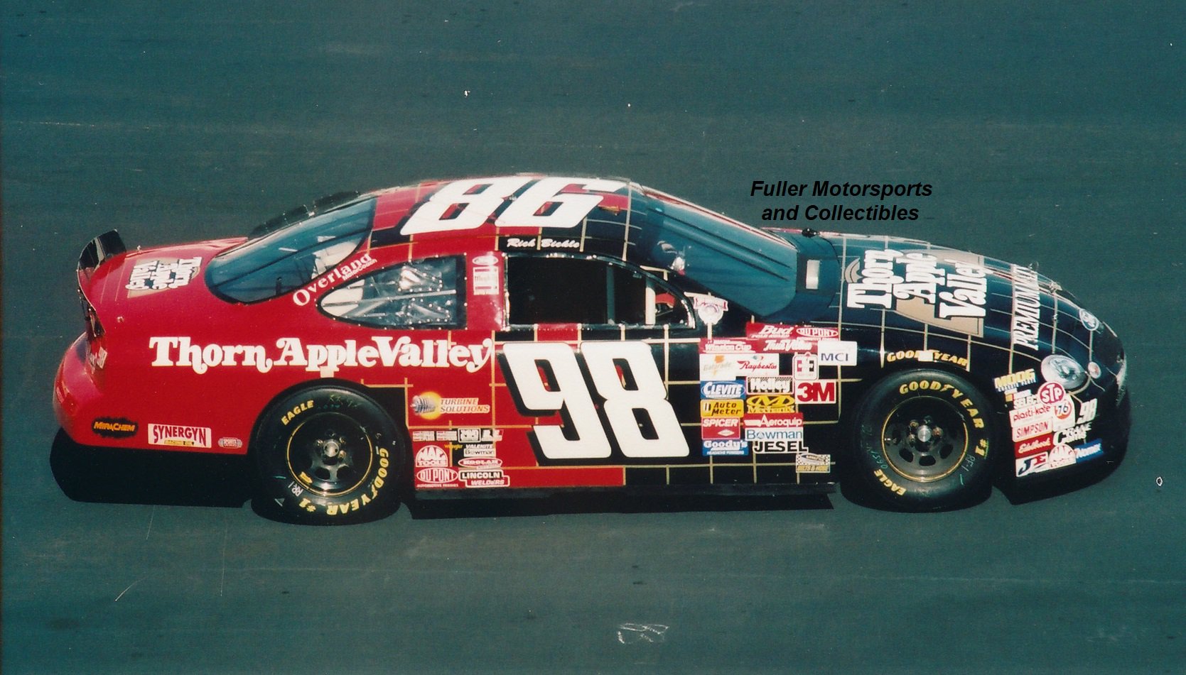 Happy Birthday, Rich Bickle!!  Rich Bickle in Cale Yarborough\s Ford in 1998 