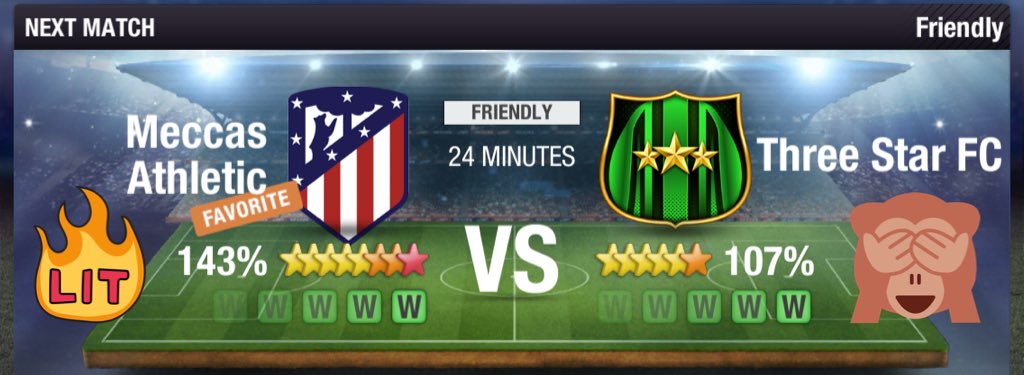 ThreeStar_FC's tweet photo. ⚠️ High Voltage Match ⚠️
@MeccasAthletic
VS
@ThreeStar_FC
@Beteleven11 #TSFCT11 https://t.co/Ow0xOHHrvc