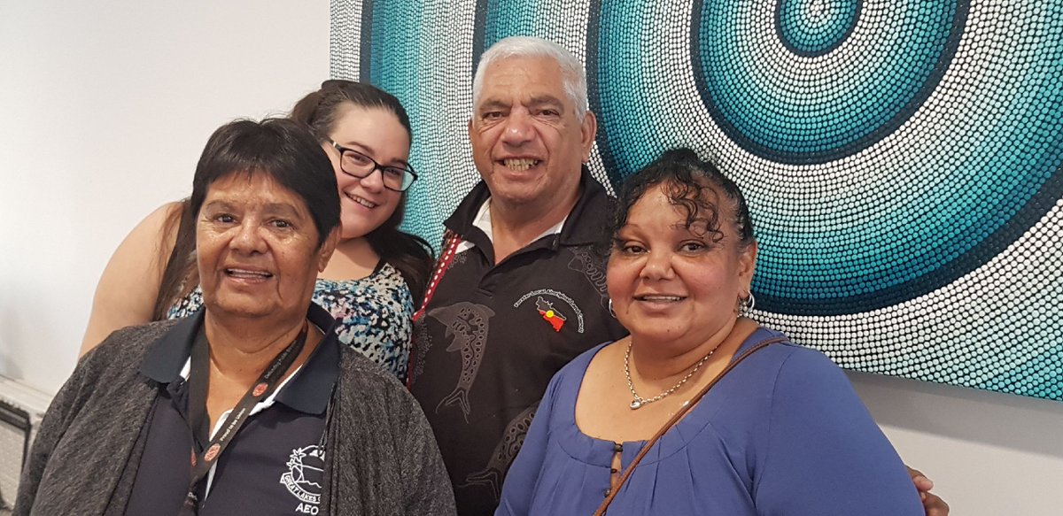 storylines_au's tweet photo. On Friday, #MGoals Project Officer, Lyn Brown (pictured far right) welcomed Manning Regional #AECG (pictured left) into the MGoals community. We're excited to have you on board! Learn more about the tools MGoals offers in support of #Aboriginal #education: https://t.co/a28WOy0wtj https://t.co/DBmdn0NRS2
