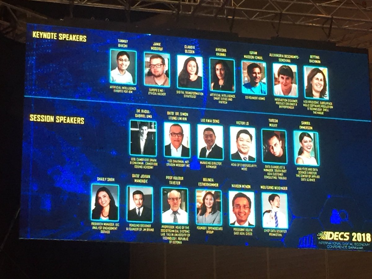 Shaily_Inks's tweet photo. At the #idecs 2018 conference at Borneo Convention Center Sarawak to speak about smart cities and IoT. Representing @IDCAP and giving our view of smart cities in this region. https://t.co/6Q3poq0fVS