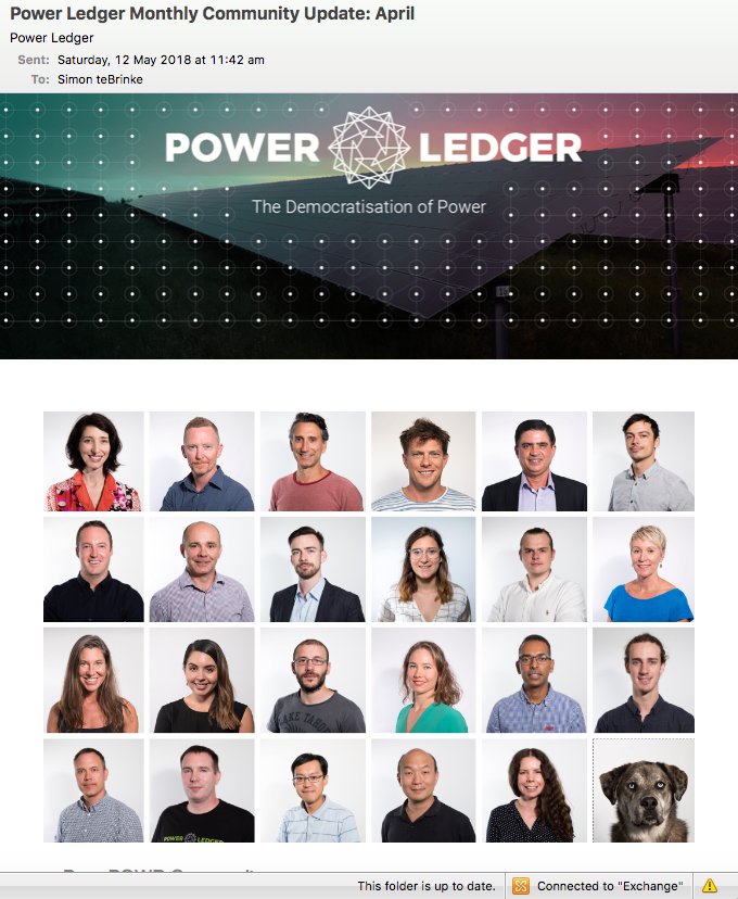gramercypark's tweet photo. 🎶 "One of this team is not like the others...which one is different...do you know?" 🎶    

[ ❤️ the team pic in the monthly e-newsletter @PowerLedger_io 🙌 ] 

Ping: @msjemmagreen https://t.co/xCllPY1h1p