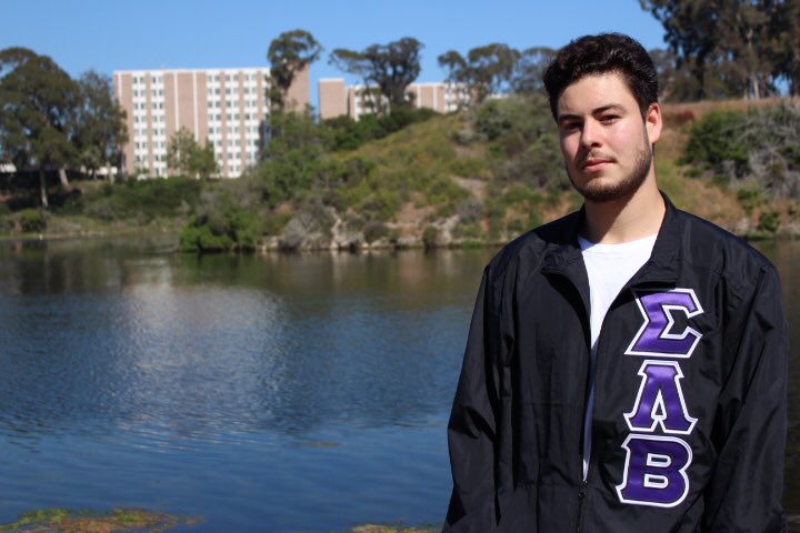 UCSBBetas's tweet photo. Before the Day ends, The Oh So StunninG ΣΓ Chapter wishes our #OmicronLine Midship 🛳 #48 Levi “Lobos" Santos A #HappyBirthday!🎉We love you & hope you had an amazing day! 🤗💜🎁🎉#SigmaLambdaBeta #SigmaGamma #Auuuhhhhh🐺 #ThatFlipYoCarBeta #SubWuey #ThatGuatemalanBeta https://t.co/PoaMMUFYUz