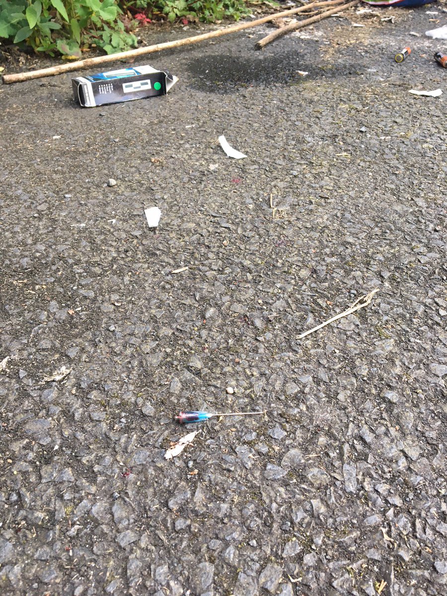 stephanedebrito's tweet photo. @birmingham_live @BhamCityCouncil #Harborne has a serious #drug problem, which has worsened over the last year. Today my kids saw a man injecting himself drug just off the high street near our house. He then left used/bloody syringes. Phoned the police once more, but they did not come.#worried https://t.co/4PqA5Waifp
