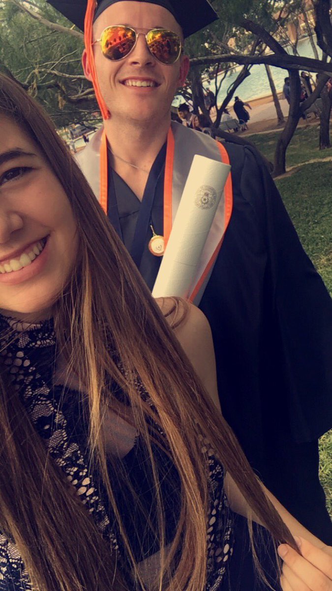 Demiharms__'s tweet photo. Congrats big bro!! Very proud of you &amp; excited that your new job is close so I can annoy you more💙🧡love ya https://t.co/X49wOfVfnI