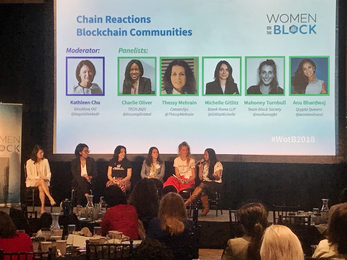 womenontheblock's tweet photo. What a way to wrap up our conference! We must foster diversity within our community and continue to aspire for inclusion. Special thanks to @itscomplicated @ThessyMehrain  @GitlitzMichelle @mahoneyjkt @womeninvest for being a part of our last panel moderated by @inquisitivekath https://t.co/uoL9QYtVe2