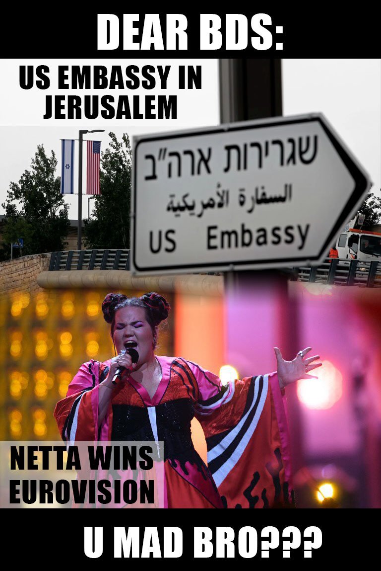 StandWithUs's tweet photo. Dear BDS: U mad bro?

It's been a bad week for #Israel haters. https://t.co/s237LXGiUX