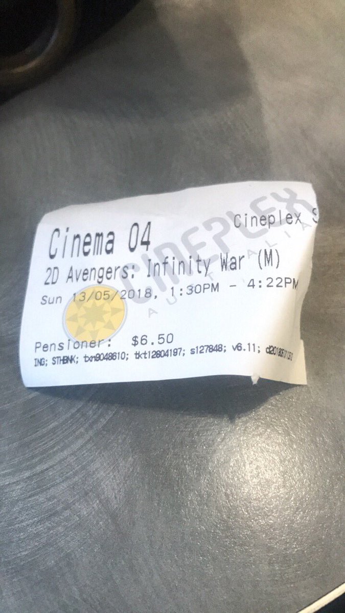 kasstrott's tweet photo. Seen @Avengers for the fourth time yesterday, what a awesome movie 🎥👌🏻 https://t.co/nSPNUPgWKP