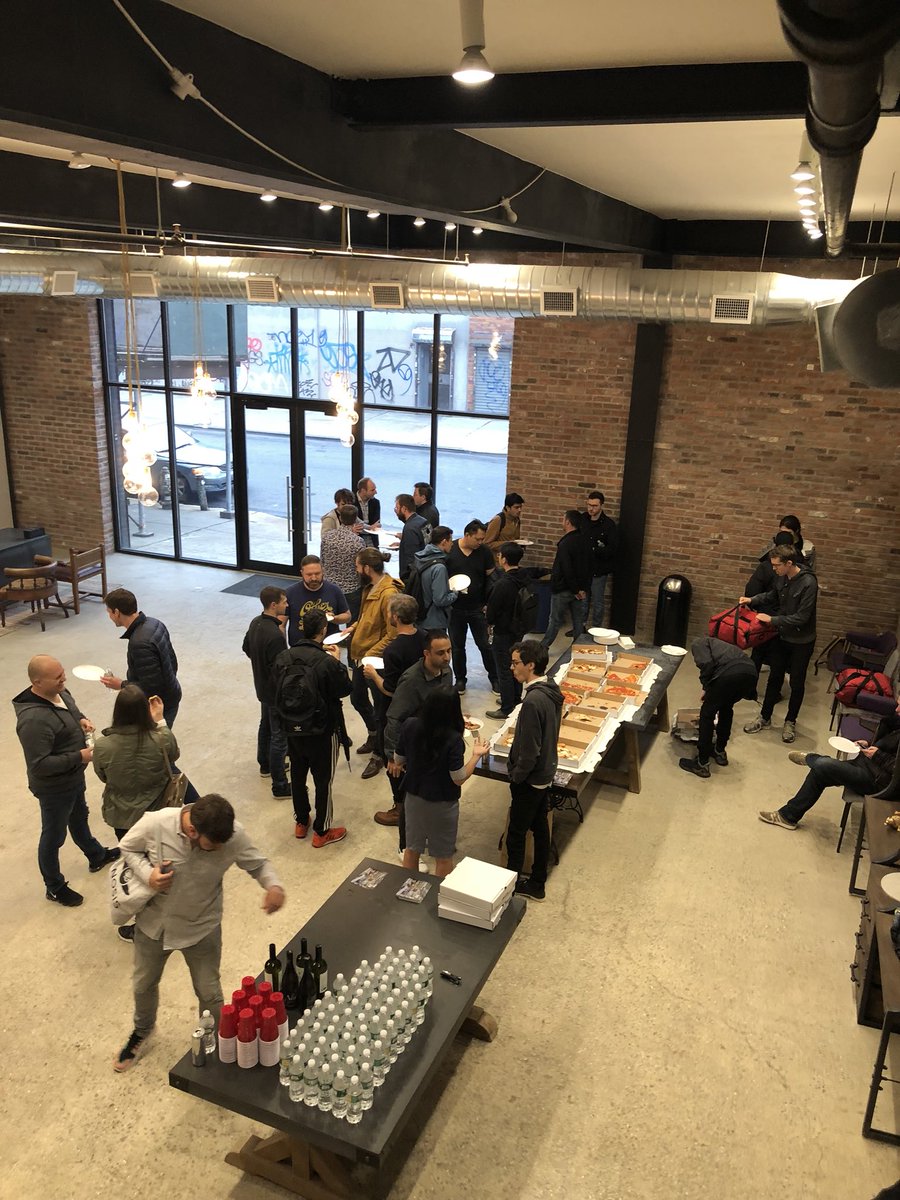 The Curation Markets meetup is off to a great start!