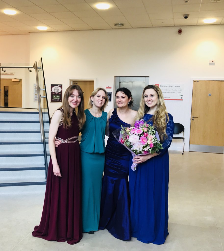 ThePavaoQuartet's tweet photo. Final concert of our 3 year residency @Bournemouth Chamber Music Society. Thank you for making us so welcome. It has been a fantastic journey. Thanks also to @ace_national for your support this weekend. #FemaleComposers #SchubertCycle #LoveWhatYouDo https://t.co/bWApqaTncX