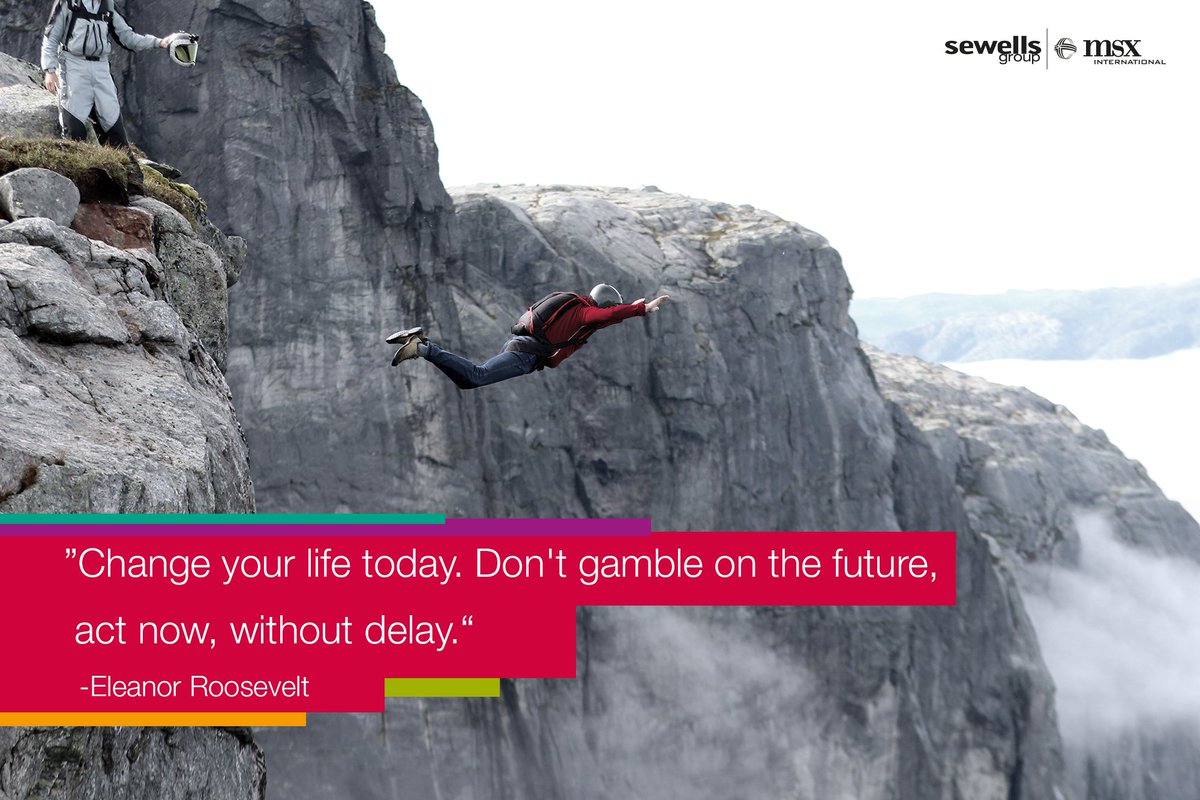SewellsAus's tweet photo. "Change your life today. Don't gamble on the future, act now, without delay." - Simone de Beauvoir https://t.co/6pUD73EEZv