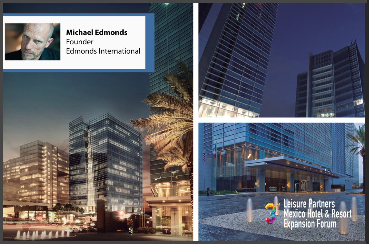 Bienvenido Michael Edmonds, galardonado diseñador arquitectónico estadounidense ha entregado más de 60 millones de pies cuadrados de arquitectura e interiores de firma, entre los proyectos exitosos se encuentra <a href="/ParkPlazaMex/">Park Plaza México</a> un desarrollo donde se encuentra <a href="/WestinSantaFe/">The Westin Santa Fe</a>.