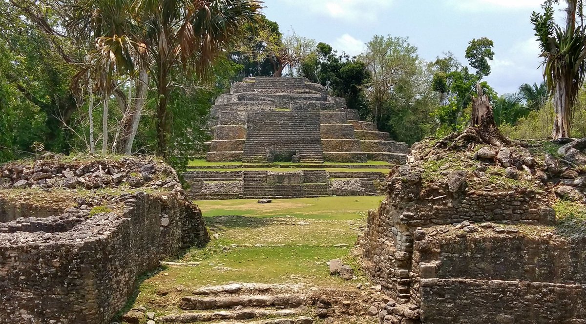 clairesturz's tweet photo. Lamanai is an ancient #Maya city in northern #Belize.  Want #adventure?  Take a boat trip to these ruins! https://t.co/f0cKdWB5vQ https://t.co/mlptMfPwAe