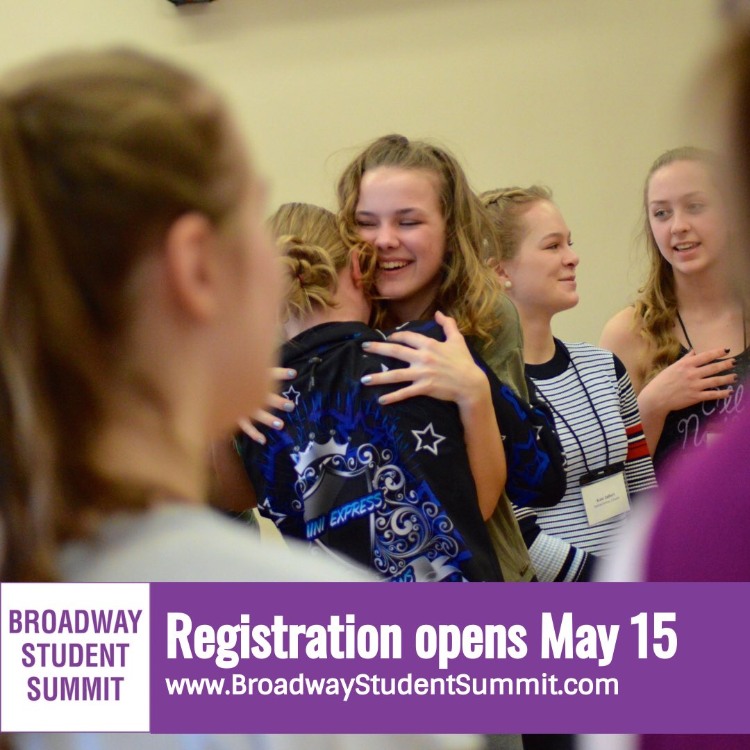 🗓• MAY 15, 2018

BroadwayStudentSummit.com