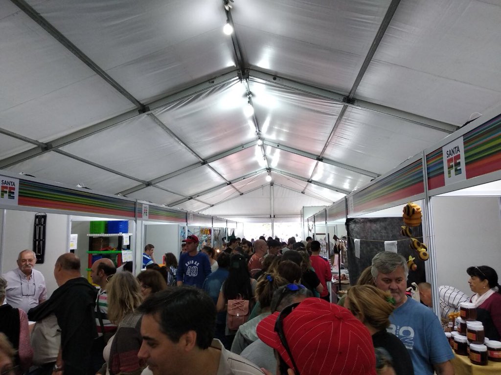 SecEEnergiaSF's tweet photo. #Ahora Seguimos en #Fespal Chabas en un Domingo a pleno sol ☀️ Visitá la carpa de @GobSantaFe en el último día de feria 😊 https://t.co/MRxODlFjjO