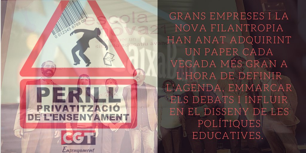 L’Institut d’Estudis Financers i BBVA, CaixaBank, Sabadell, Santander i Caixa d’enginyers ja estan a les escoles. I l’administració, que ha deixat d’invertir en educació, possibilita que entitats privades se n’ocupin.