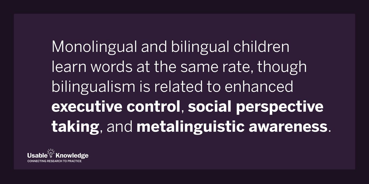 Dual-language learners constantly navigate between two languages and cultures, while learning the rules of both. How to support multilingual preschoolers: gse.harvard.edu/news/uk/18/04/… @ZaentzHarvardEd