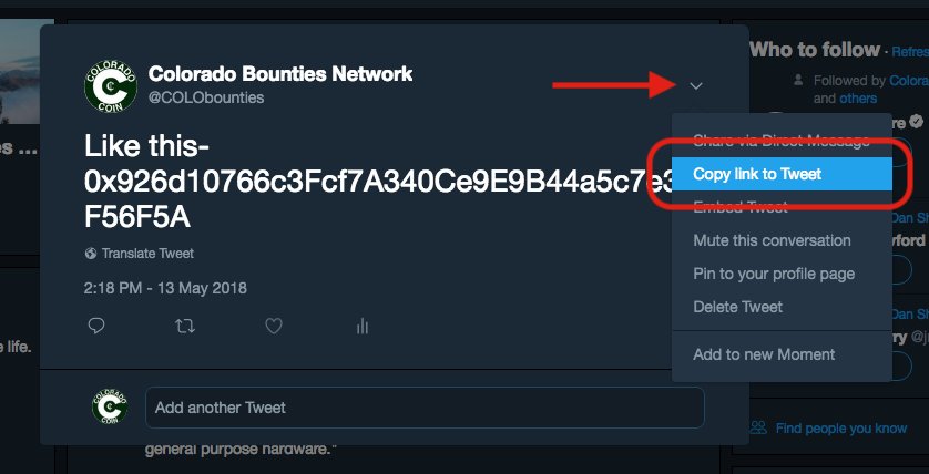 Copy the link to th tweet.