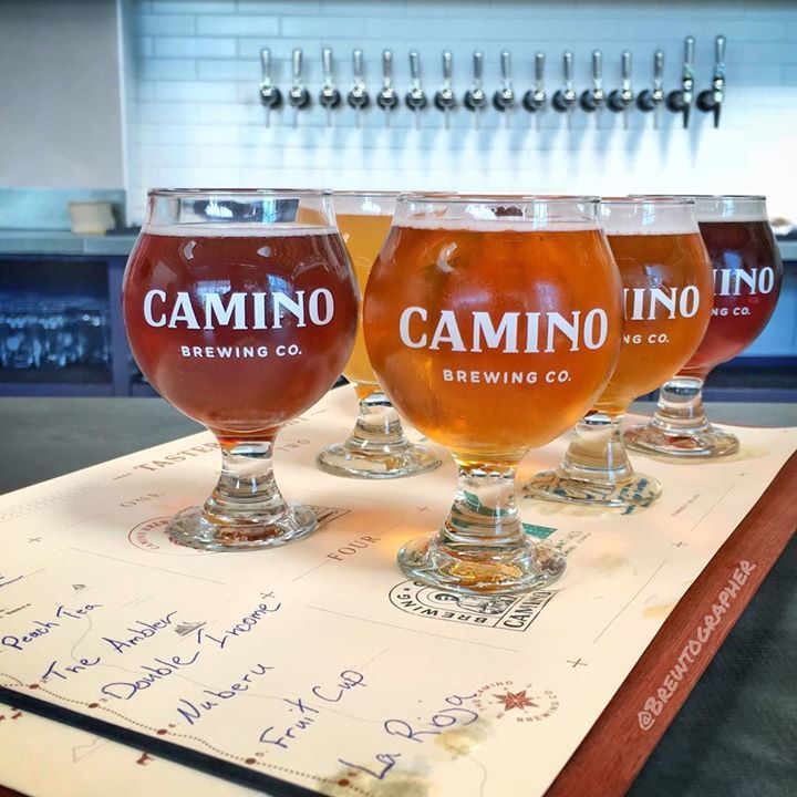 Checking out @caminobrewingcompany for the first time. Loving this spot! Its bright and open and the staff is lovely! All beers tried were very nice, really loving The Ambler which is a session N.E. Style IPA. Great addition to the Bay Area brewery scene! Definitely will be …